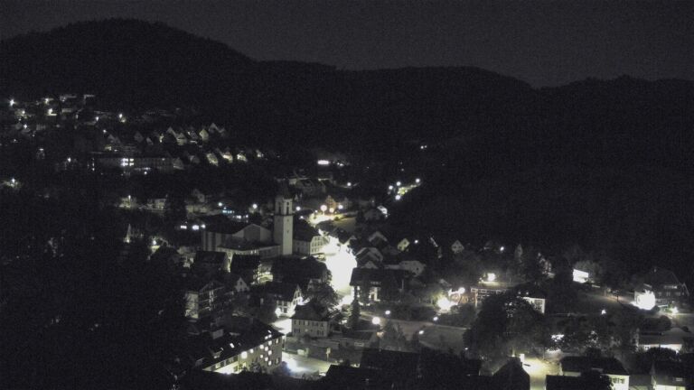 Dieses Bild zeigt eine Webcam-Aufnahme von Ottenhöfen, aufgenommen am Donnerstag, den 03.09.2026 um 02:30 Uhr