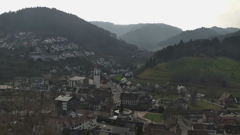 Dieses Bild zeigt eine Webcam-Aufnahme von Ottenhöfen, aufgenommen am Montag, den 09.03.2026 um 10:20 Uhr