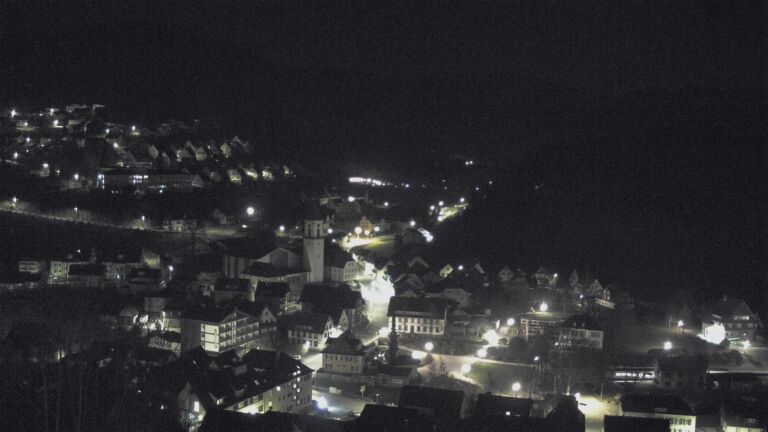 Dieses Bild zeigt eine Webcam-Aufnahme von Ottenhöfen, aufgenommen am Donnerstag, den 19.03.2026 um 04:00 Uhr