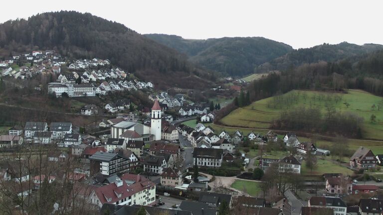 Dieses Bild zeigt eine Webcam-Aufnahme von Ottenhöfen, aufgenommen am Donnerstag, den 26.02.2026 um 07:20 Uhr