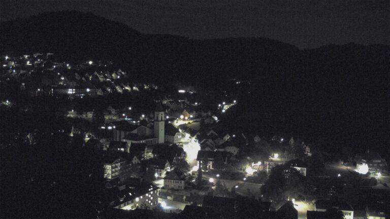 Dieses Bild zeigt eine Webcam-Aufnahme von Ottenhöfen, aufgenommen am Mittwoch, den 02.09.2026 um 23:30 Uhr