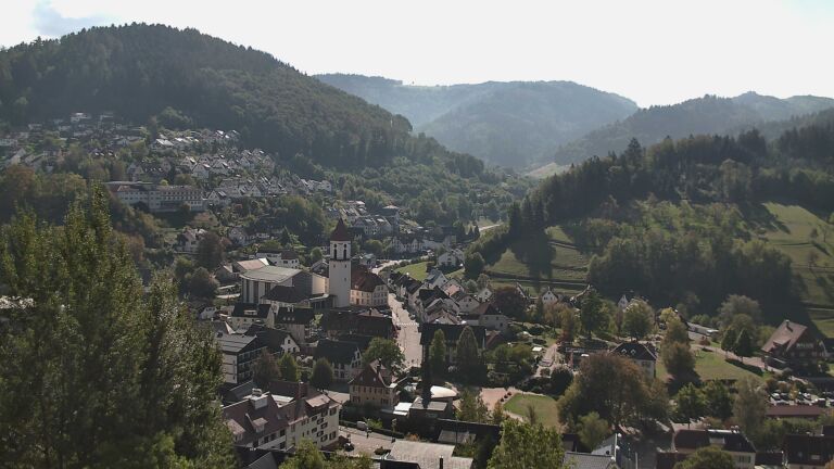 Dieses Bild zeigt eine Webcam-Aufnahme von Ottenhöfen, aufgenommen am Dienstag, den 06.10.2026 um 12:20 Uhr