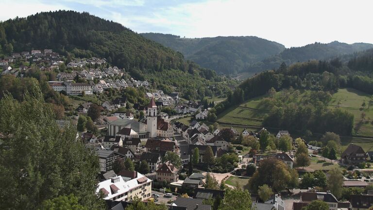 Dieses Bild zeigt eine Webcam-Aufnahme von Ottenhöfen, aufgenommen am Dienstag, den 29.09.2026 um 14:40 Uhr