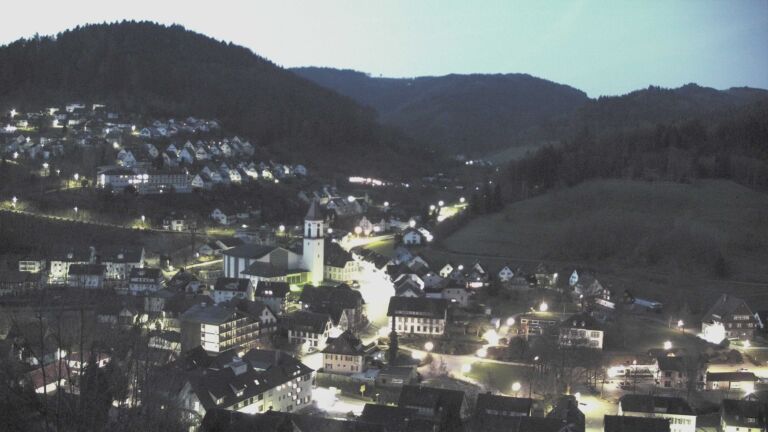 Dieses Bild zeigt eine Webcam-Aufnahme von Ottenhöfen, aufgenommen am Dienstag, den 24.03.2026 um 05:40 Uhr