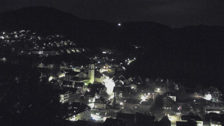 Dieses Bild zeigt eine Webcam-Aufnahme von Ottenhöfen, aufgenommen am Mittwoch, den 07.10.2026 um 06:10 Uhr