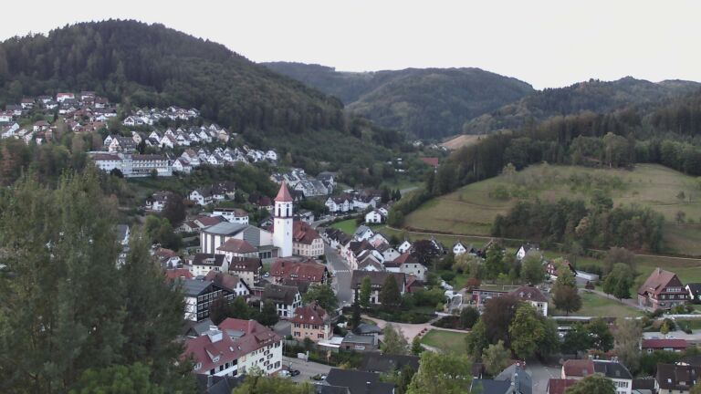 Dieses Bild zeigt eine Webcam-Aufnahme von Ottenhöfen, aufgenommen am Freitag, den 11.09.2026 um 06:50 Uhr