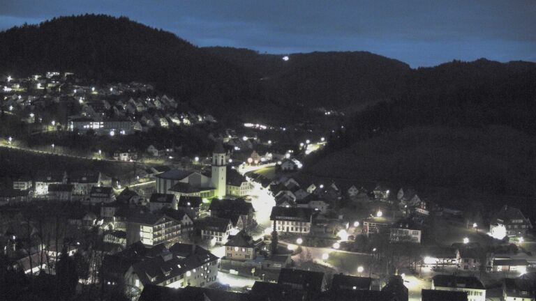 Dieses Bild zeigt eine Webcam-Aufnahme von Ottenhöfen, aufgenommen am Montag, den 16.03.2026 um 06:00 Uhr