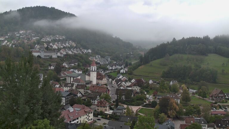 Dieses Bild zeigt eine Webcam-Aufnahme von Ottenhöfen, aufgenommen am Montag, den 19.10.2026 um 11:20 Uhr