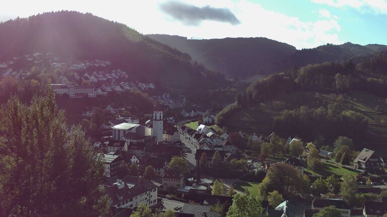 Dieses Bild zeigt eine Webcam-Aufnahme von Ottenhöfen, aufgenommen am Donnerstag, den 22.10.2026 um 10:40 Uhr