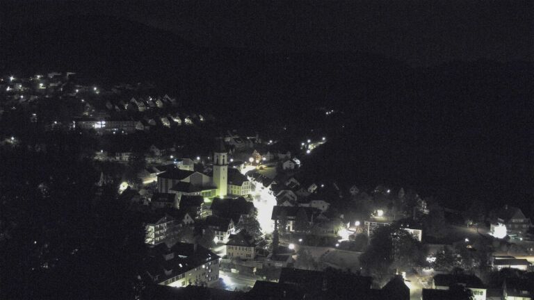 Dieses Bild zeigt eine Webcam-Aufnahme von Ottenhöfen, aufgenommen am Sonntag, den 11.10.2026 um 05:40 Uhr