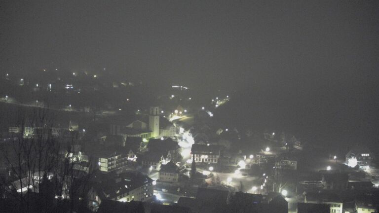 Dieses Bild zeigt eine Webcam-Aufnahme von Ottenhöfen, aufgenommen am Sonntag, den 28.12.2025 um 05:00 Uhr