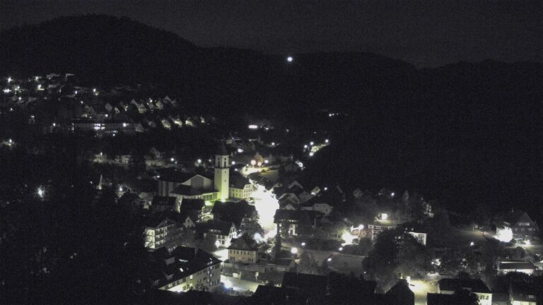 Dieses Bild zeigt eine Webcam-Aufnahme von Ottenhöfen, aufgenommen am Samstag, den 19.09.2026 um 05:50 Uhr