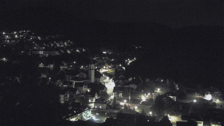 Dieses Bild zeigt eine Webcam-Aufnahme von Ottenhöfen, aufgenommen am Sonntag, den 07.06.2026 um 01:30 Uhr