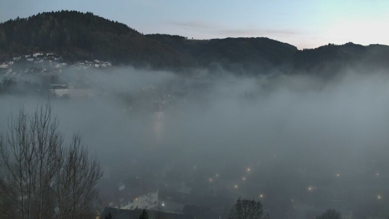 Dieses Bild zeigt eine Webcam-Aufnahme von Ottenhöfen, aufgenommen am Mittwoch, den 25.02.2026 um 18:20 Uhr