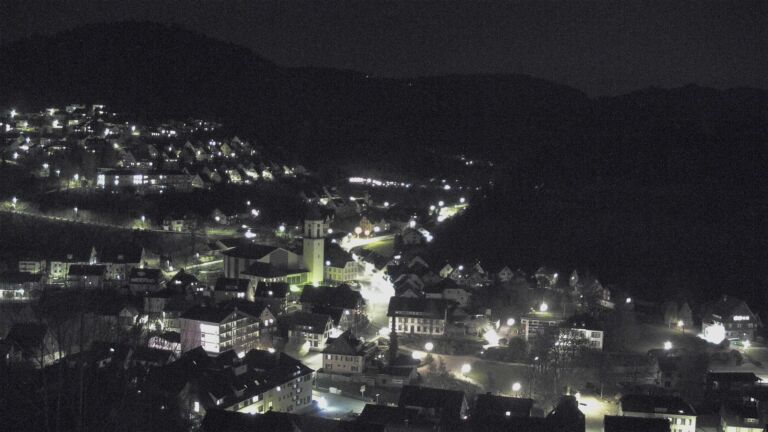 Dieses Bild zeigt eine Webcam-Aufnahme von Ottenhöfen, aufgenommen am Freitag, den 10.04.2026 um 21:30 Uhr