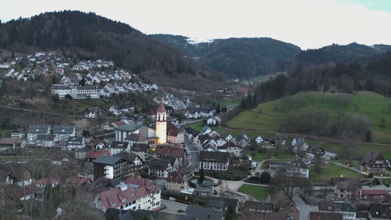 Dieses Bild zeigt eine Webcam-Aufnahme von Ottenhöfen, aufgenommen am Sonntag, den 29.03.2026 um 20:00 Uhr