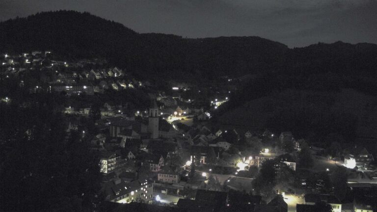 Dieses Bild zeigt eine Webcam-Aufnahme von Ottenhöfen, aufgenommen am Dienstag, den 29.09.2026 um 04:30 Uhr
