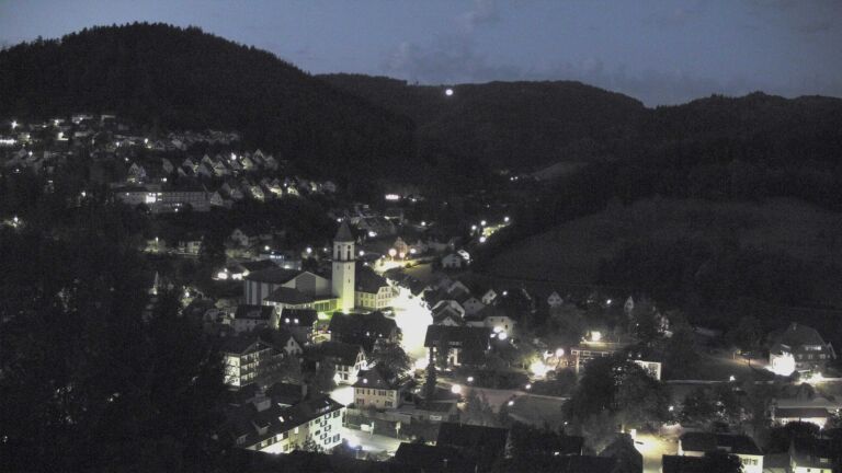 Dieses Bild zeigt eine Webcam-Aufnahme von Ottenhöfen, aufgenommen am Dienstag, den 08.09.2026 um 06:00 Uhr