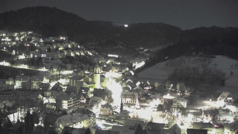 Dieses Bild zeigt eine Webcam-Aufnahme von Ottenhöfen, aufgenommen am Mittwoch, den 07.01.2026 um 06:10 Uhr