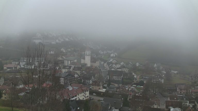 Dieses Bild zeigt eine Webcam-Aufnahme von Ottenhöfen, aufgenommen am Sonntag, den 14.12.2025 um 11:40 Uhr