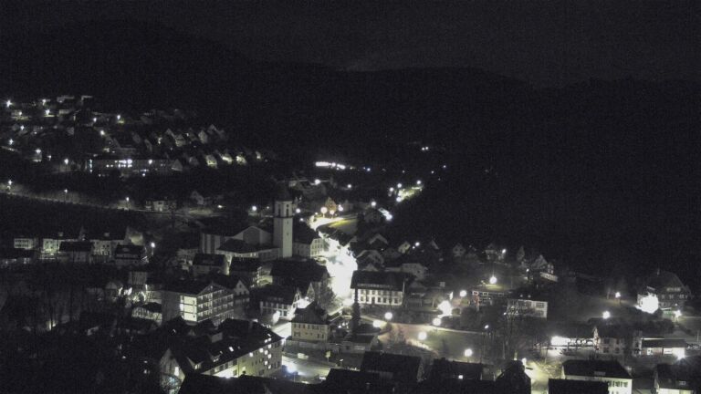Dieses Bild zeigt eine Webcam-Aufnahme von Ottenhöfen, aufgenommen am Mittwoch, den 11.03.2026 um 04:00 Uhr