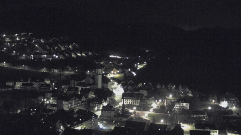 Dieses Bild zeigt eine Webcam-Aufnahme von Ottenhöfen, aufgenommen am Montag, den 06.04.2026 um 01:30 Uhr