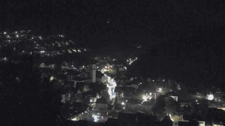 Dieses Bild zeigt eine Webcam-Aufnahme von Ottenhöfen, aufgenommen am Sonntag, den 11.10.2026 um 02:00 Uhr