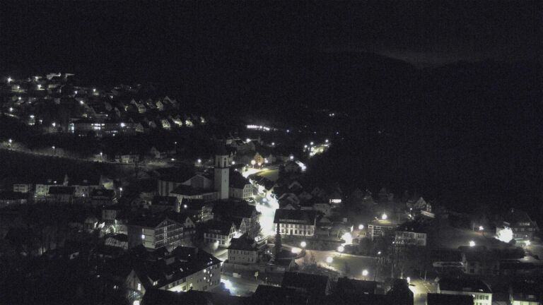 Dieses Bild zeigt eine Webcam-Aufnahme von Ottenhöfen, aufgenommen am Sonntag, den 22.02.2026 um 02:00 Uhr