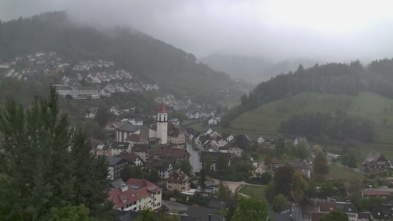 Dieses Bild zeigt eine Webcam-Aufnahme von Ottenhöfen, aufgenommen am Donnerstag, den 08.10.2026 um 11:20 Uhr