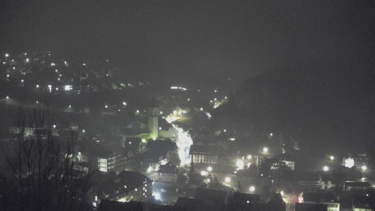 Dieses Bild zeigt eine Webcam-Aufnahme von Ottenhöfen, aufgenommen am Montag, den 13.04.2026 um 22:30 Uhr