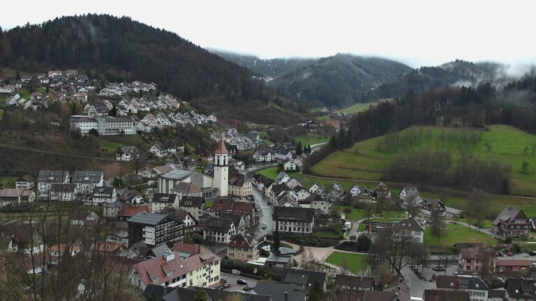 Dieses Bild zeigt eine Webcam-Aufnahme von Ottenhöfen, aufgenommen am Montag, den 30.03.2026 um 11:50 Uhr