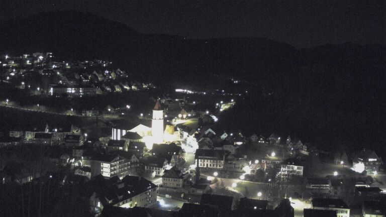 Dieses Bild zeigt eine Webcam-Aufnahme von Ottenhöfen, aufgenommen am Samstag, den 04.04.2026 um 22:30 Uhr