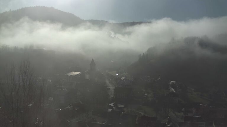 Dieses Bild zeigt eine Webcam-Aufnahme von Ottenhöfen, aufgenommen am Donnerstag, den 05.02.2026 um 10:40 Uhr