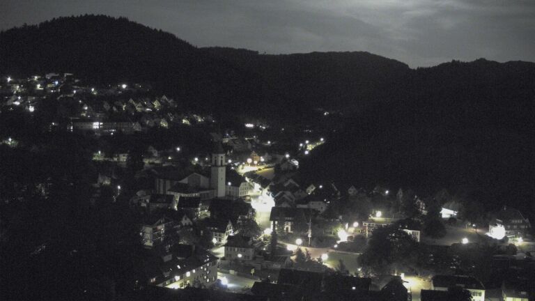 Dieses Bild zeigt eine Webcam-Aufnahme von Ottenhöfen, aufgenommen am Samstag, den 30.05.2026 um 00:00 Uhr