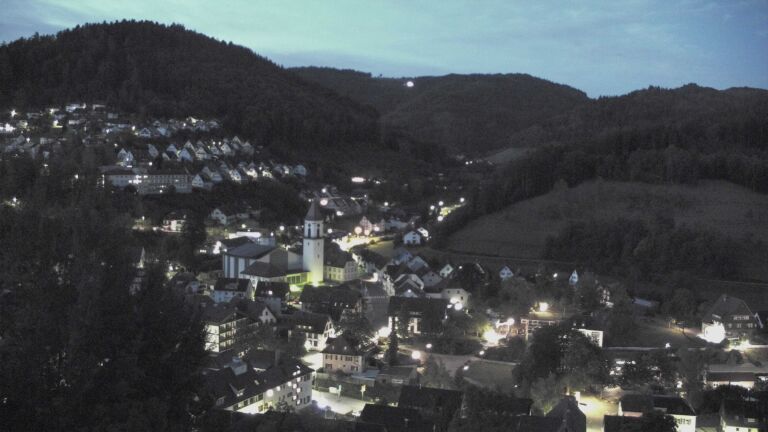 Dieses Bild zeigt eine Webcam-Aufnahme von Ottenhöfen, aufgenommen am Donnerstag, den 10.09.2026 um 06:10 Uhr
