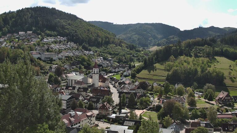 Dieses Bild zeigt eine Webcam-Aufnahme von Ottenhöfen, aufgenommen am Montag, den 14.09.2026 um 12:40 Uhr