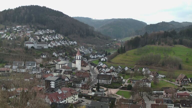 Dieses Bild zeigt eine Webcam-Aufnahme von Ottenhöfen, aufgenommen am Montag, den 23.03.2026 um 07:30 Uhr