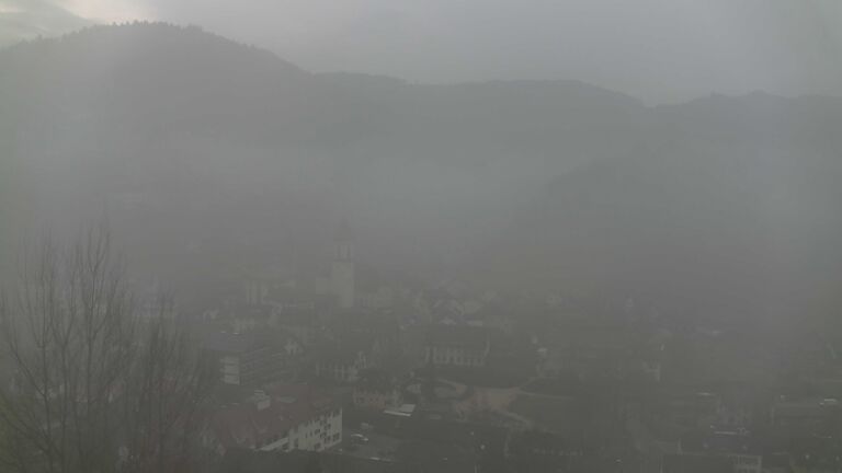 Dieses Bild zeigt eine Webcam-Aufnahme von Ottenhöfen, aufgenommen am Freitag, den 06.02.2026 um 08:50 Uhr