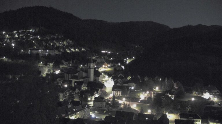 Dieses Bild zeigt eine Webcam-Aufnahme von Ottenhöfen, aufgenommen am Donnerstag, den 30.04.2026 um 02:30 Uhr