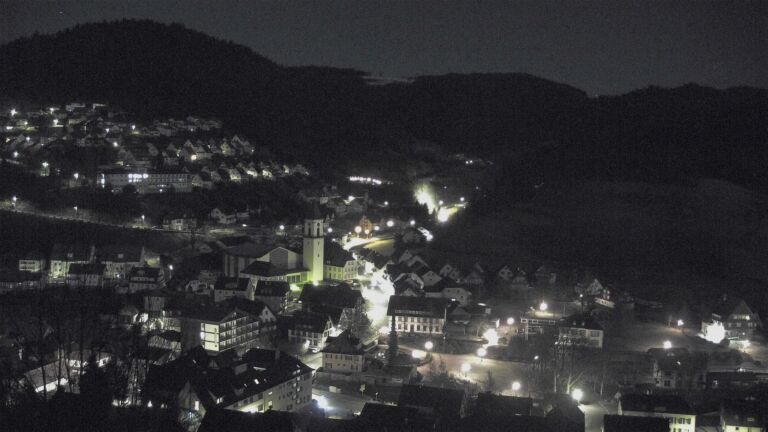 Dieses Bild zeigt eine Webcam-Aufnahme von Ottenhöfen, aufgenommen am Freitag, den 30.01.2026 um 05:00 Uhr