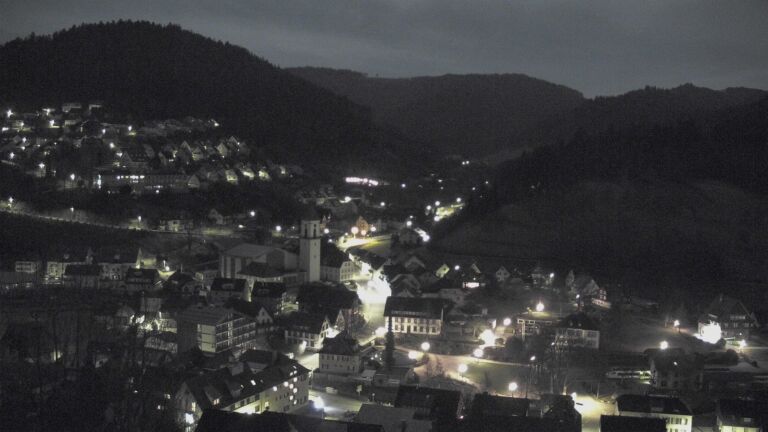 Dieses Bild zeigt eine Webcam-Aufnahme von Ottenhöfen, aufgenommen am Mittwoch, den 04.03.2026 um 00:00 Uhr