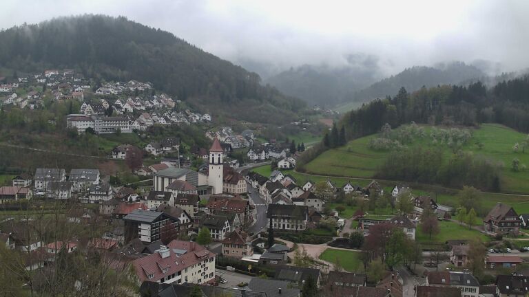 Dieses Bild zeigt eine Webcam-Aufnahme von Ottenhöfen, aufgenommen am Dienstag, den 14.04.2026 um 11:20 Uhr