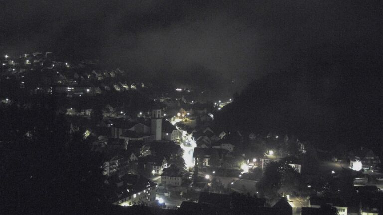 Dieses Bild zeigt eine Webcam-Aufnahme von Ottenhöfen, aufgenommen am Freitag, den 02.10.2026 um 04:30 Uhr