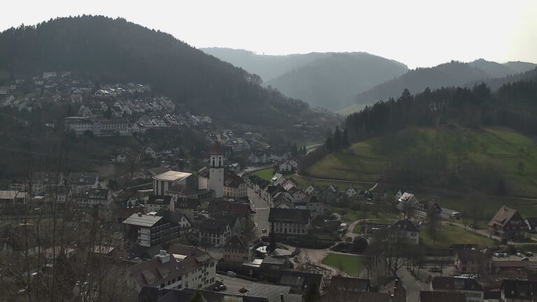 Dieses Bild zeigt eine Webcam-Aufnahme von Ottenhöfen, aufgenommen am Montag, den 09.03.2026 um 10:50 Uhr