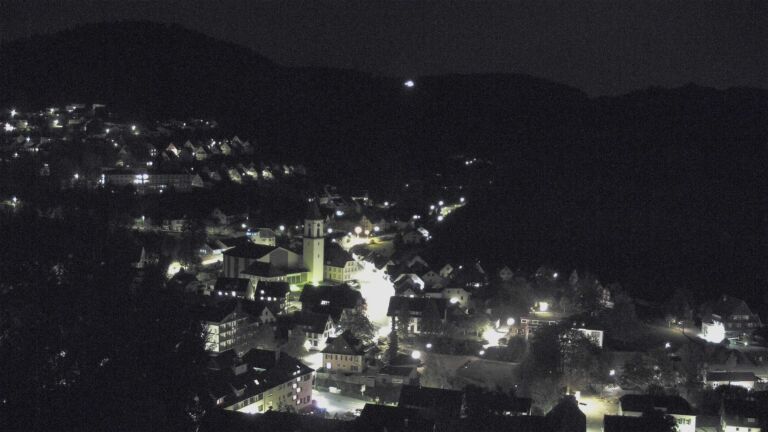 Dieses Bild zeigt eine Webcam-Aufnahme von Ottenhöfen, aufgenommen am Freitag, den 23.10.2026 um 06:10 Uhr
