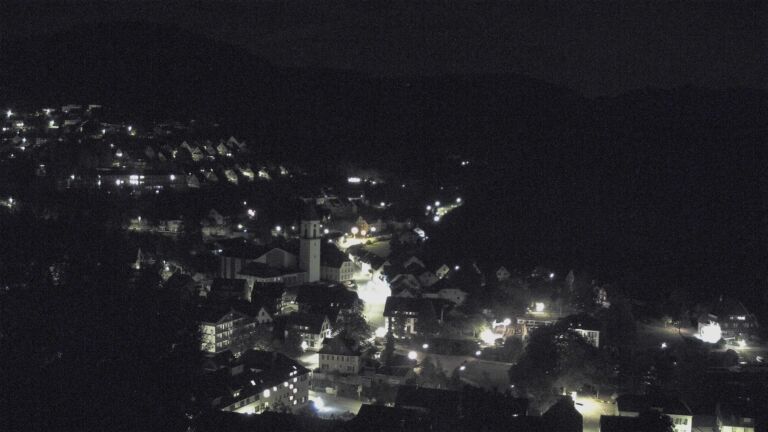 Dieses Bild zeigt eine Webcam-Aufnahme von Ottenhöfen, aufgenommen am Mittwoch, den 16.09.2026 um 23:30 Uhr