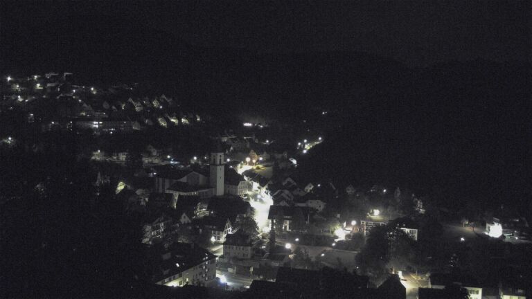 Dieses Bild zeigt eine Webcam-Aufnahme von Ottenhöfen, aufgenommen am Montag, den 05.10.2026 um 02:30 Uhr