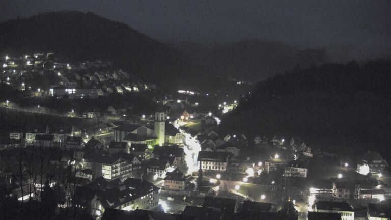 Dieses Bild zeigt eine Webcam-Aufnahme von Ottenhöfen, aufgenommen am Samstag, den 14.03.2026 um 06:00 Uhr