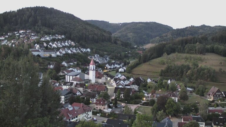 Dieses Bild zeigt eine Webcam-Aufnahme von Ottenhöfen, aufgenommen am Dienstag, den 01.09.2026 um 06:20 Uhr
