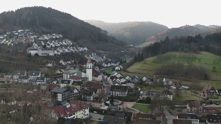 Dieses Bild zeigt eine Webcam-Aufnahme von Ottenhöfen, aufgenommen am Mittwoch, den 04.03.2026 um 07:50 Uhr